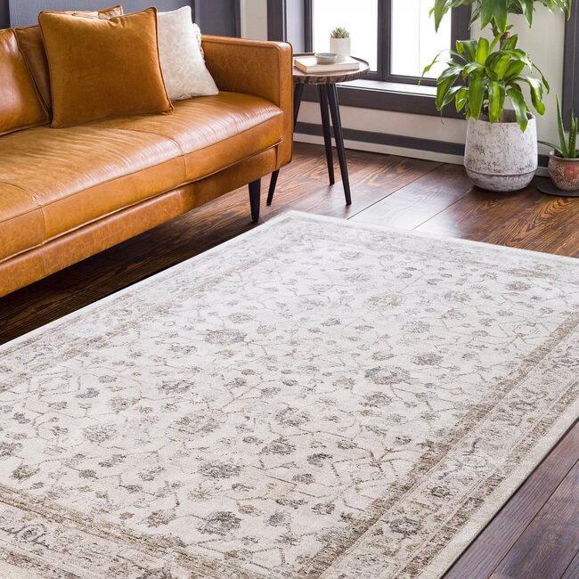 Dutch Lifestyle - Birjan H - PES/Katoen/Latex - Vloerkleed - Beige