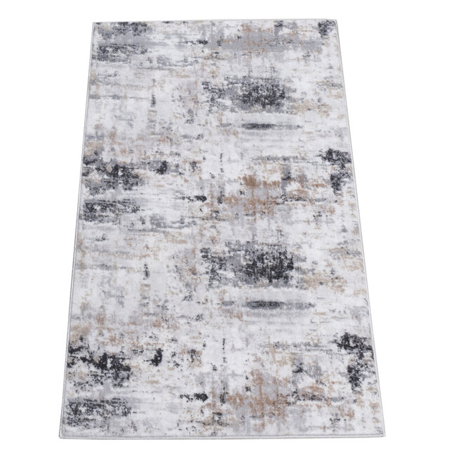 Dutch Lifestyle - Bristol B - PES/PVC - Vloerkleed - Grijs