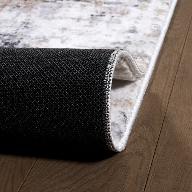 Dutch Lifestyle - Bristol B - PES/PVC - Vloerkleed - Grijs