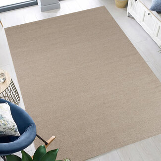 Dutch Lifestyle - Eva - Wol/Katoen - Vloerkleed - Beige Dutch Lifestyle - Eva - Wol/Katoen - Vloerkleed - Beige