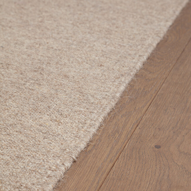 Dutch Lifestyle - Eva - Wol/Katoen - Vloerkleed - Beige