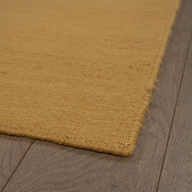 Dutch Lifestyle - Eva - Wol/Katoen - Vloerkleed - Geel