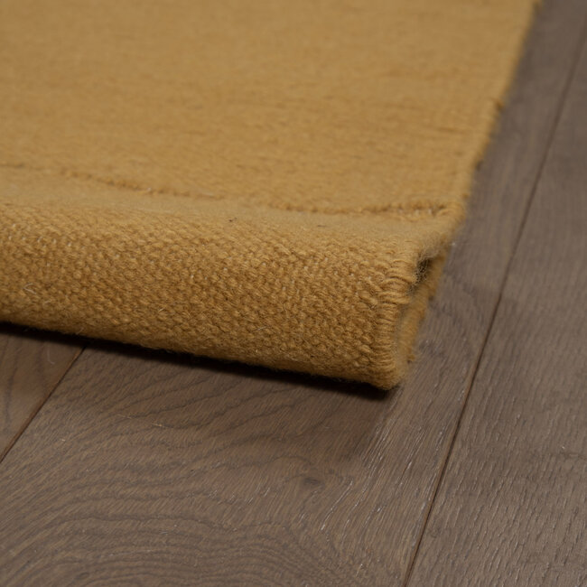 Dutch Lifestyle - Eva - Wol/Katoen - Vloerkleed - Geel