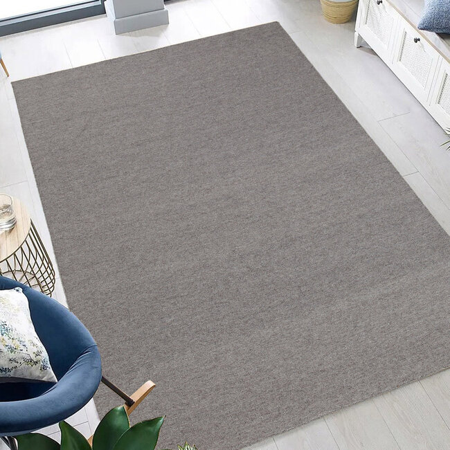 Dutch Lifestyle - Eva - Wol/Katoen - Vloerkleed - Taupe