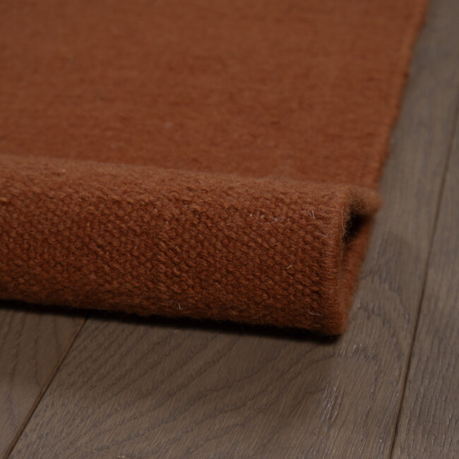 Dutch Lifestyle - Eva - Wol/Katoen - Vloerkleed - Terra