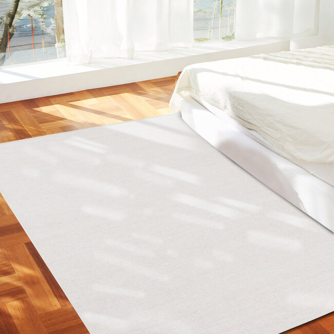 Dutch Lifestyle - Eva - Wol/Katoen - Vloerkleed - Wit