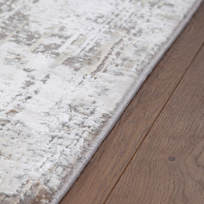 Dutch Lifestyle - Kennedy L Creme/beige - Polyacryl/Viscose/Latex/Katoen - Vloerkleed - Creme/beige