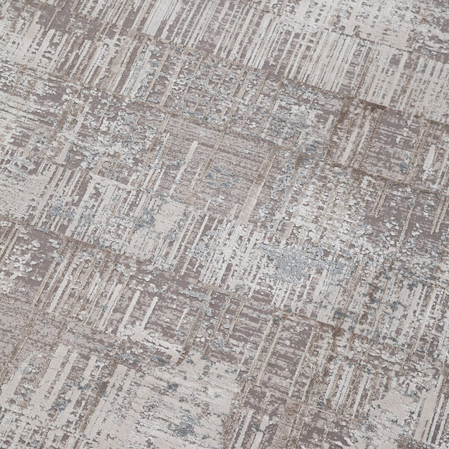 Dutch Lifestyle - Kennedy L Creme/beige - Polyacryl/Viscose/Latex/Katoen - Vloerkleed - Creme/beige