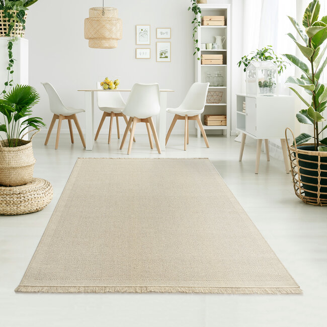 Dutch Lifestyle - Lana beige - Wol - Vloerkleed - Beige