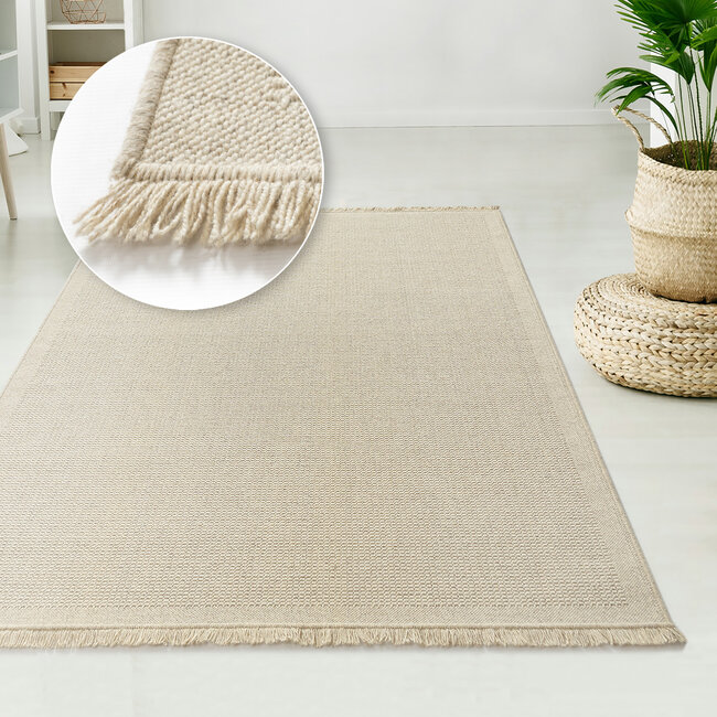 Dutch Lifestyle - Lana beige - Wol - Vloerkleed - Beige