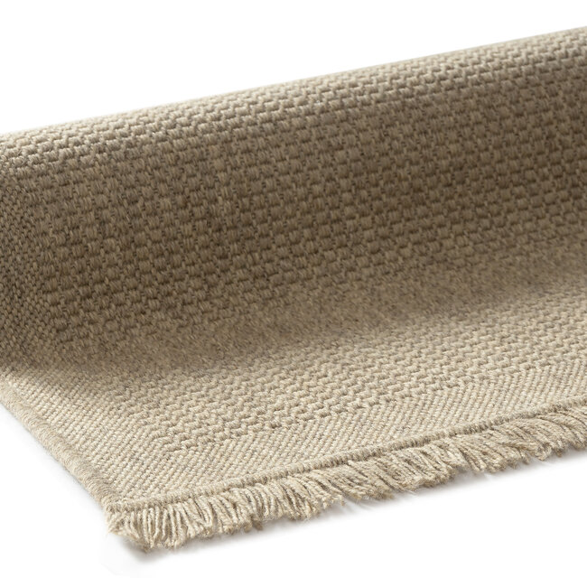 Dutch Lifestyle - Lana taupe - Wol - Vloerkleed - Taupe