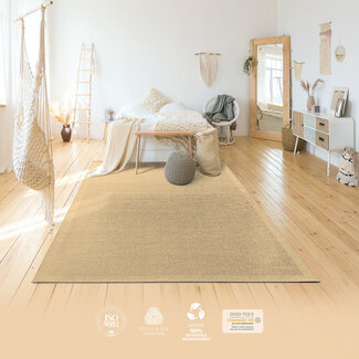 Dutch Lifestyle - Lana beige - Wol - Vloerkleed - Beige Dutch Lifestyle - Lana beige - Wol - Vloerkleed - Beige