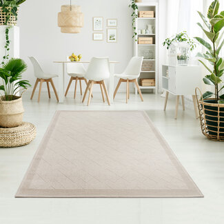 Dutch Lifestyle - Lana 2 beige - Wol - Vloerkleed - Beige