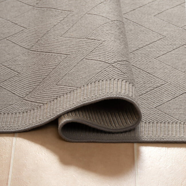 Dutch Lifestyle - Lana 2 grijs - Wol - Vloerkleed - Grijs