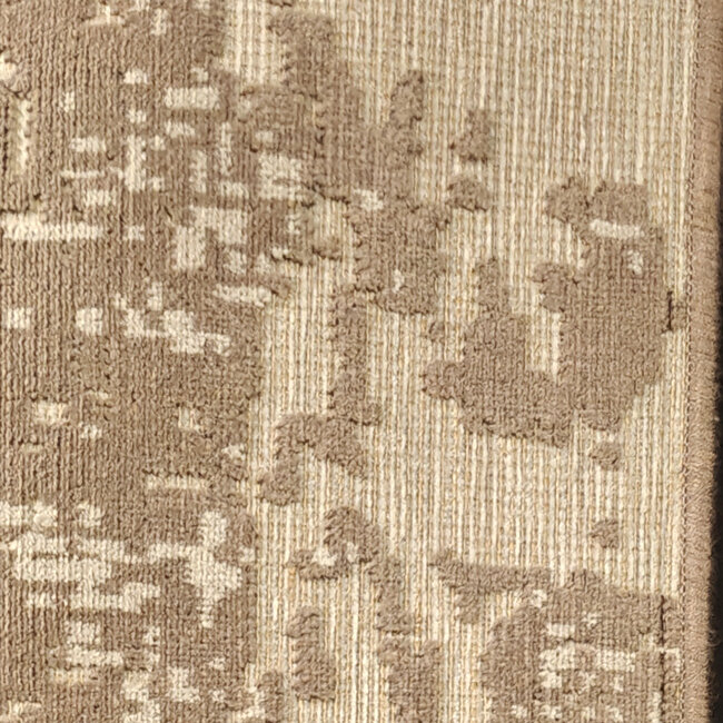 Dutch Lifestyle - Lux 1 Beige/grijs - Viscose/Katoen - Vloerkleed - Beige/Grijs