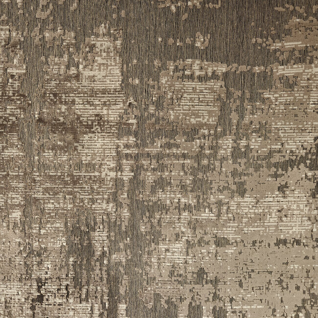 Dutch Lifestyle - Lux 1 Zwart/grijs - Viscose/Katoen - Vloerkleed - Zwart/Grijs