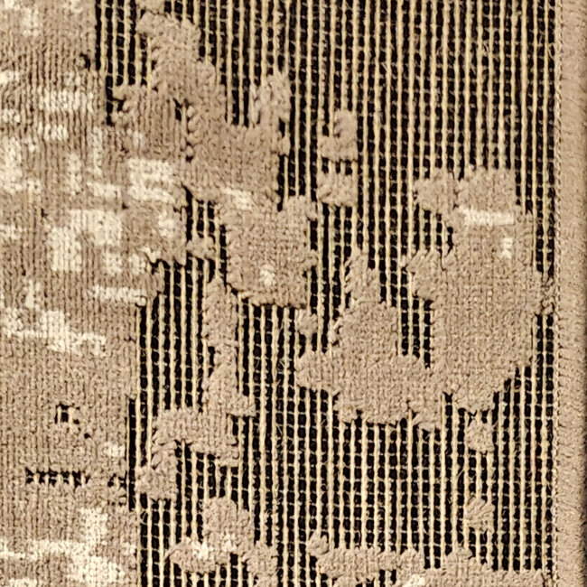 Dutch Lifestyle - Lux 1 Zwart/grijs - Viscose/Katoen - Vloerkleed - Zwart/Grijs