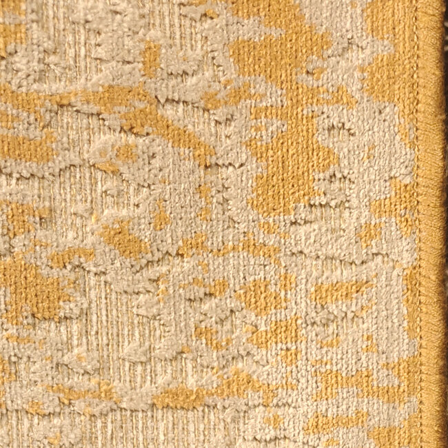 Dutch Lifestyle - Lux 2 Beige/oker - Viscose/Katoen - Vloerkleed - Beige/oker