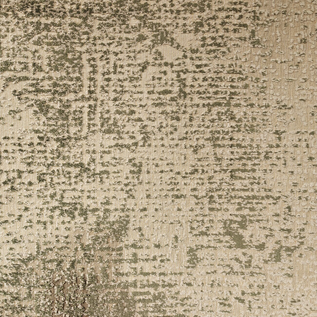 Dutch Lifestyle - Lux 2 Beige/groen- Viscose/Katoen - Vloerkleed - Beige/Groen