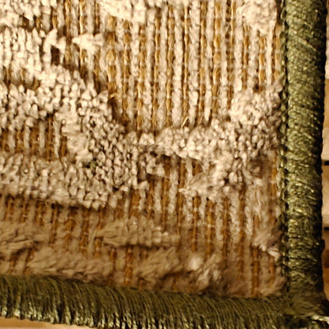 Dutch Lifestyle - Lux 2 Beige/groen- Viscose/Katoen - Vloerkleed - Beige/Groen