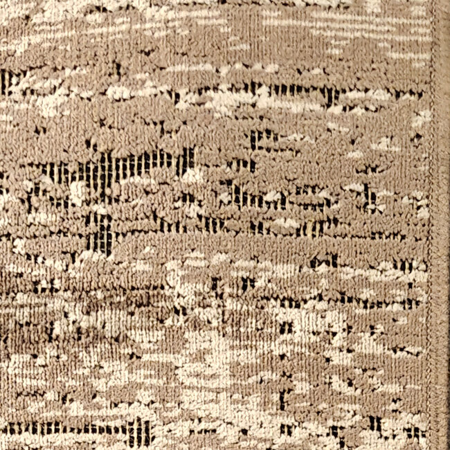 Dutch Lifestyle - Lux 3 Zwart/grijs - Viscose/Katoen - Vloerkleed - Zwart/Grijs