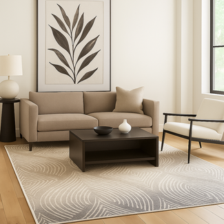 Dutch Lifestyle - Matrix 3 beige/grijs/bruin - Polypropyleen - Vloerkleed - Beige/grijs/bruin