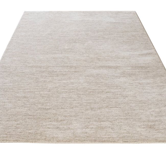 Dutch Lifestyle - Morris beige - Polyester/Katoen/Latex - Vloerkleed - Beige