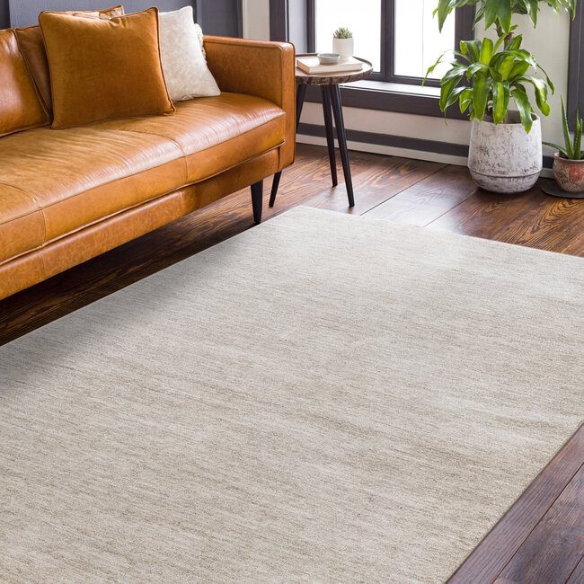 Dutch Lifestyle - Morris beige - Polyester/Katoen/Latex - Vloerkleed - Beige