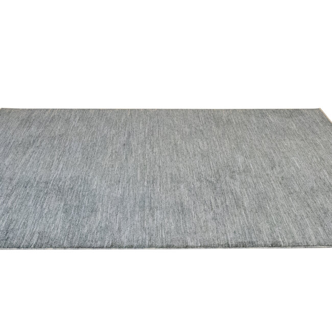 Dutch Lifestyle - Morris Teal - Polyester/Katoen/Latex - Vloerkleed - Blauw