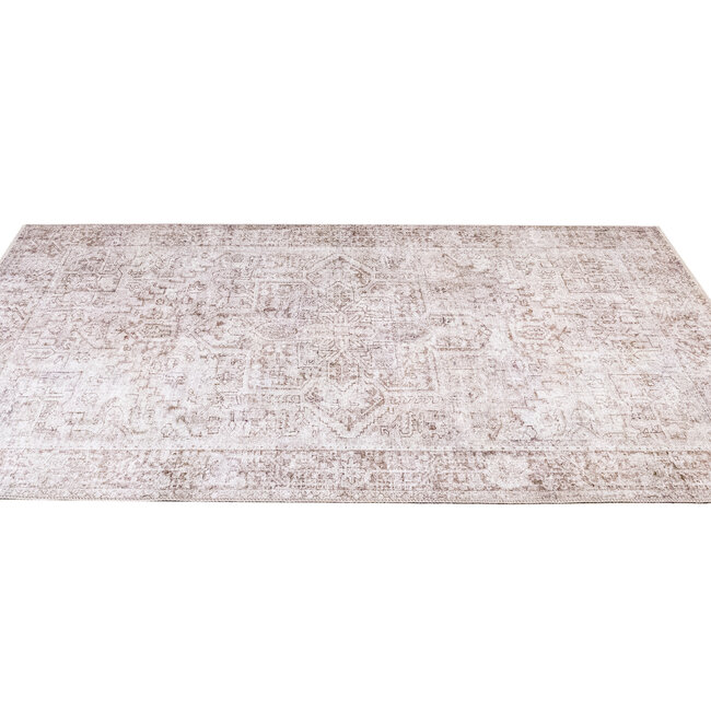 Dutch Lifestyle - Oasis U - Polyester/Katoen/Viscose - Vloerkleed - Beige