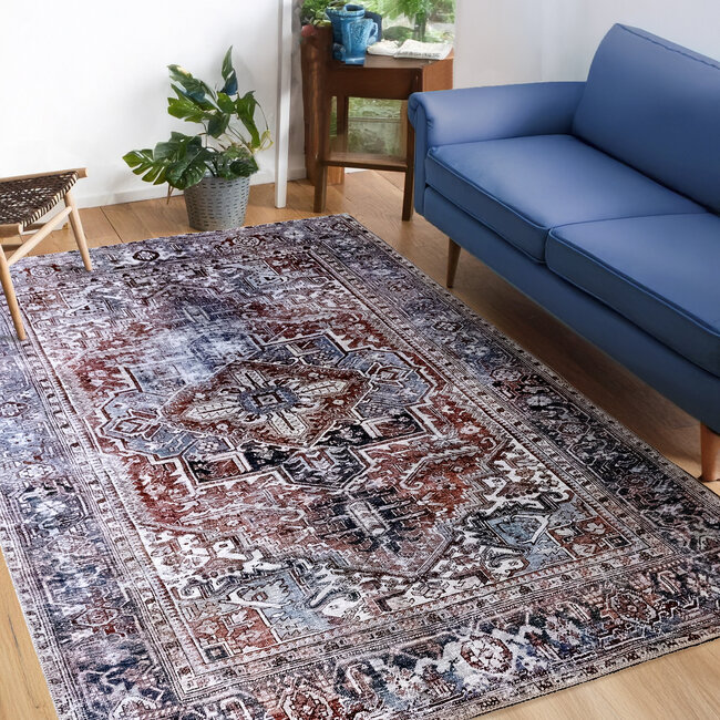 Dutch Lifestyle - Oasis V - Polyester/Katoen/Viscose - Vloerkleed - Multicolor