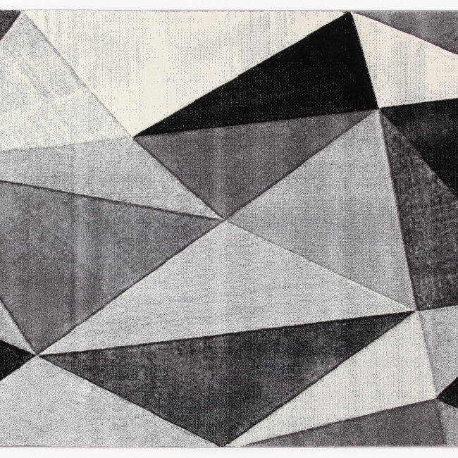 Dutch Lifestyle - Ray C - PP/ Jute - Vloerkleed - Grijs