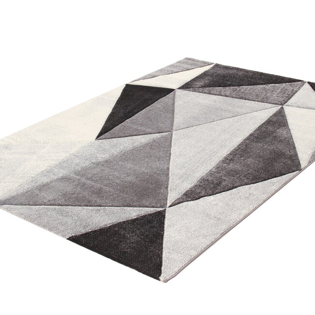 Dutch Lifestyle - Ray C - PP/ Jute - Vloerkleed - Grijs