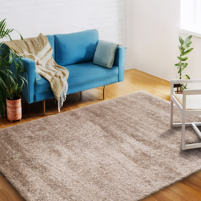 Dutch Lifestyle - Robert beige - PP/ Jute/Latex/Katoen - Vloerkleed - Beige