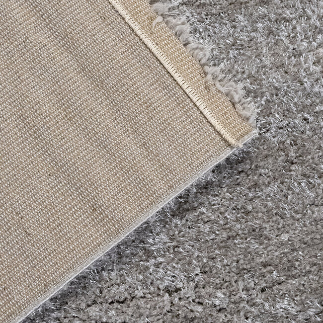 Dutch Lifestyle - Robert grijs - PP/ Jute/Latex/Katoen - Vloerkleed - Grijs