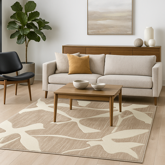 Dutch Lifestyle - Soho 2 - PP - Vloerkleed - Beige/bruin
