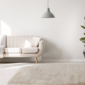 Dutch Lifestyle - Touch beige - 90% PES / 10% Katoen - Vloerkleed - Beige