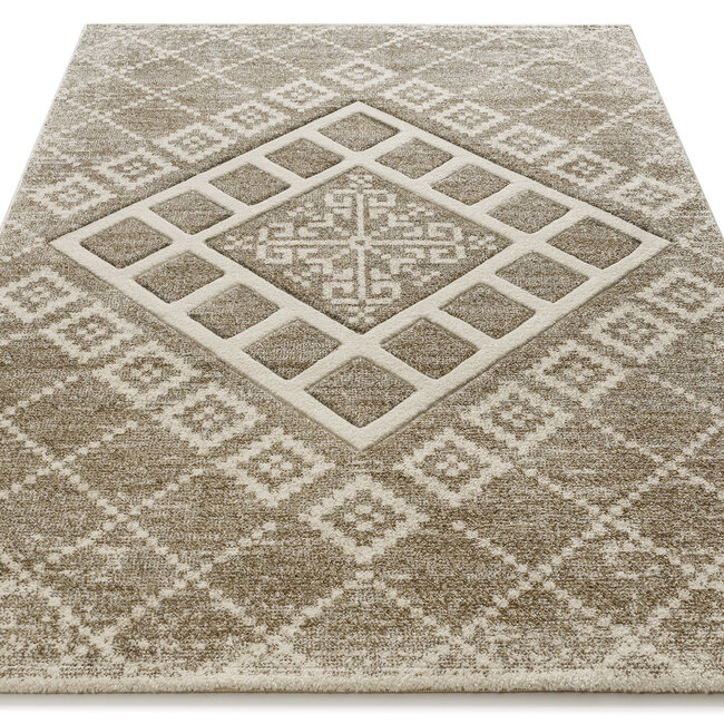 Dutch Lifestyle - Soho 1 - PP - Vloerkleed - Beige/bruin