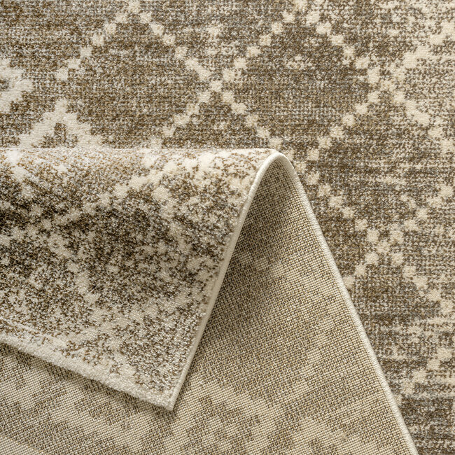 Dutch Lifestyle - Soho 1 - PP - Vloerkleed - Beige/bruin