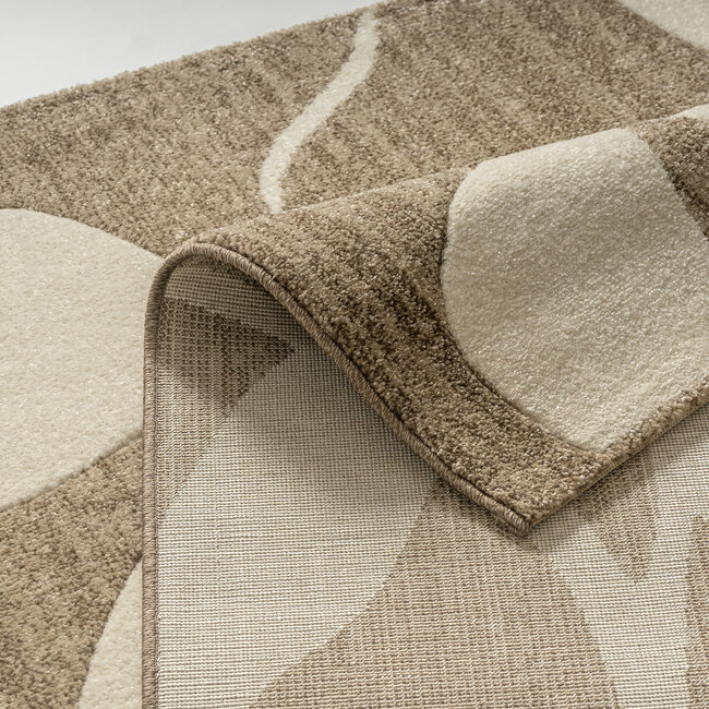 Dutch Lifestyle - Soho 2 - PP - Vloerkleed - Beige/bruin