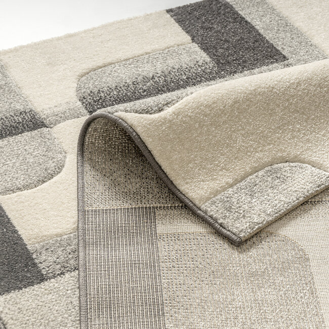 Dutch Lifestyle - Soho 3- PP - Vloerkleed - Zwart/wit