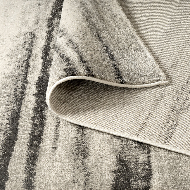 Dutch Lifestyle - Matrix 1 beige/grijs/zwart - Polypropyleen - Vloerkleed - Beige/grijs/zwart