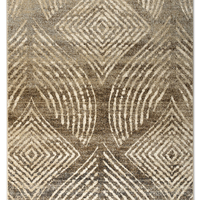 Dutch Lifestyle - Matrix 3 beige/grijs/bruin - Polypropyleen - Vloerkleed - Beige/grijs/bruin