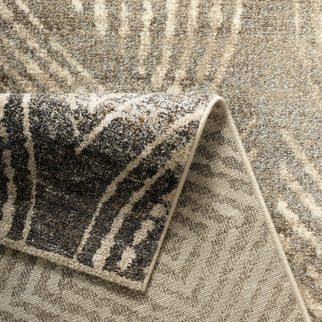 Dutch Lifestyle - Matrix 3 beige/grijs/bruin - Polypropyleen - Vloerkleed - Beige/grijs/bruin