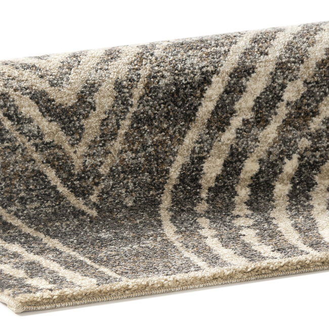 Dutch Lifestyle - Matrix 3 beige/grijs/bruin - Polypropyleen - Vloerkleed - Beige/grijs/bruin