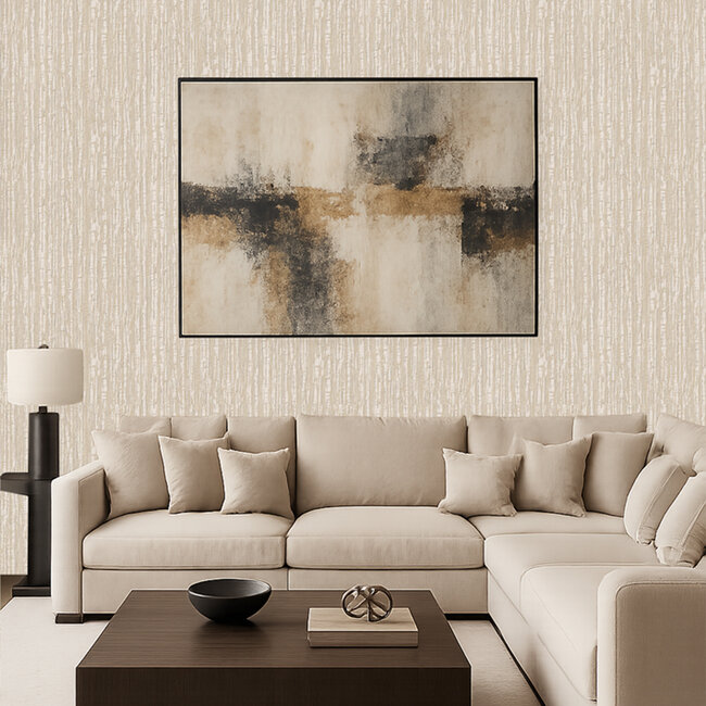 Dutch Wallcoverings Embellish silk texture - vliesbehang - 10m x 53cm - DE120081