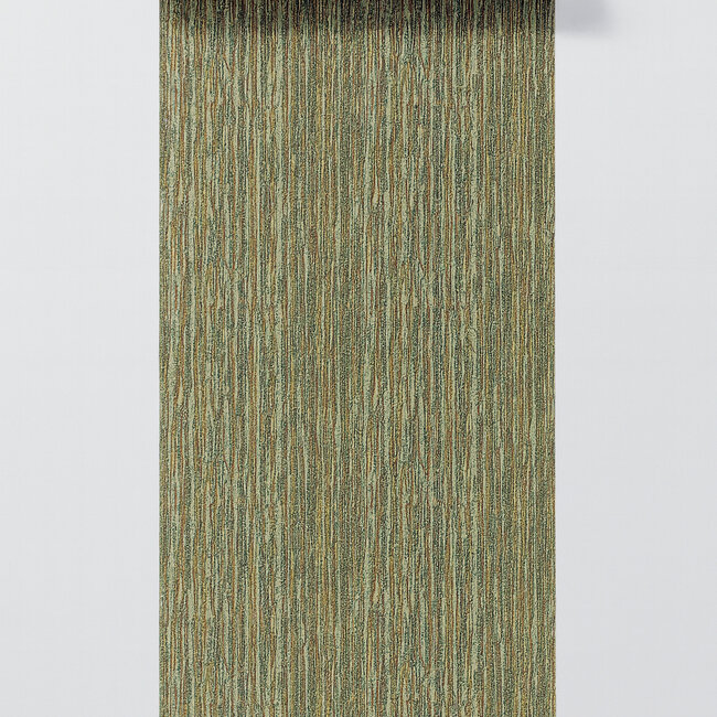 Dutch Wallcoverings Embellish silk texture green - vliesbehang - 10m x 53cm - DE120085