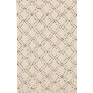 Dutch Wallcoverings Vliesbehang - Fabric Touch geometric cream - FT221222