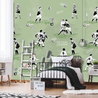 Dutch Wallcoverings Vliesbehang - Thomas - Score - INK7096  - 200x300cm Dutch Wallcoverings Vliesbehang - Thomas - Score - INK7096  - 200x300cm