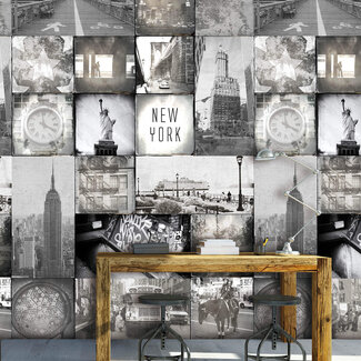 Dutch Wallcoverings Vliesbehang - Wannahaves - NY Walk - DI2032  - 200x300cm Dutch Wallcoverings Vliesbehang - Wannahaves - NY Walk - DI2032  - 200x300cm